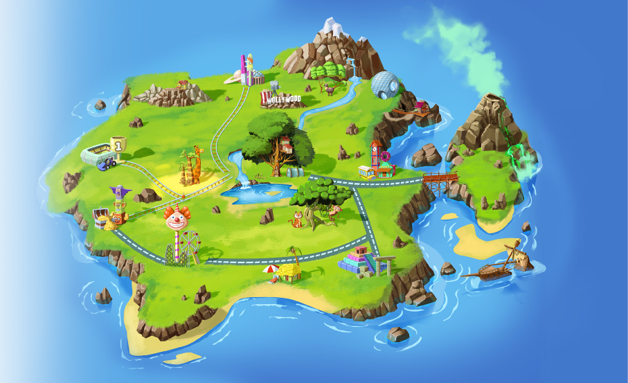 Wonderwood Map