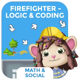 Coding Games for Kids 53 firefighter logic coding